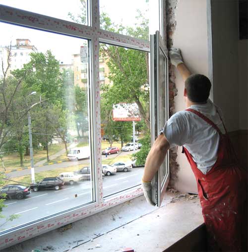 Монтаж окон Монтаж окон
